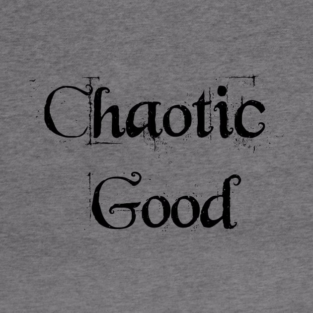 Chaotic Good Alignment DND by MandalaHaze